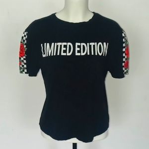 "Limited Edition" Floral Graphic Tee